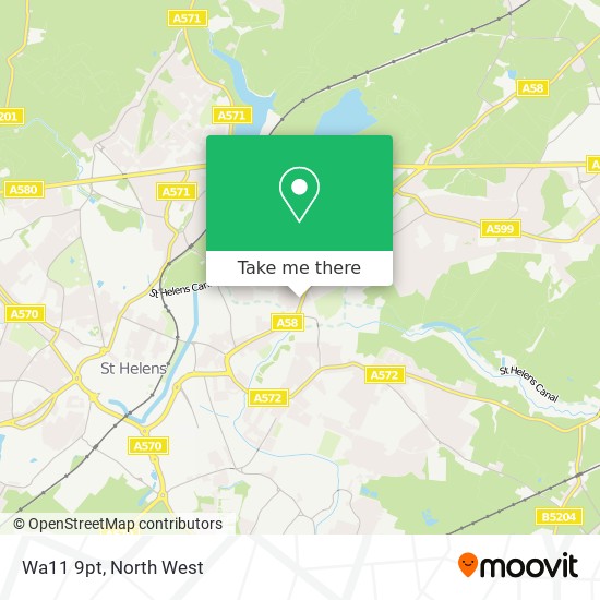 How To Get To Wa11 9pt In St Helens By Bus Or Train