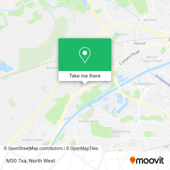 How to Get to M30 7sa in Eccles by Bus, Light Rail or Train?