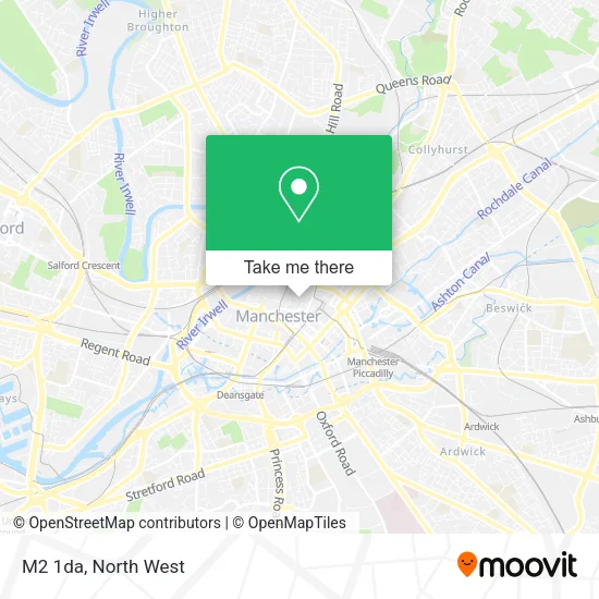 M2 1da map