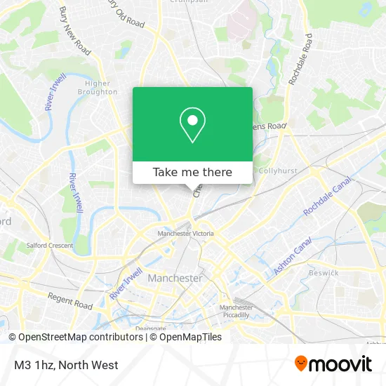 M3 1hz map
