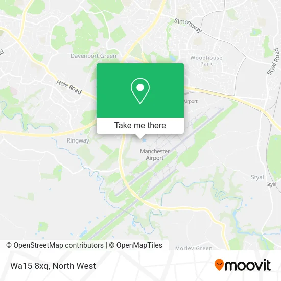 Wa15 8xq map