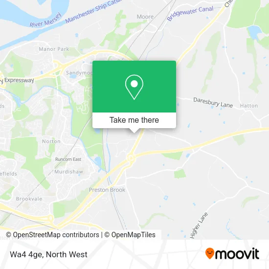 Wa4 4ge map