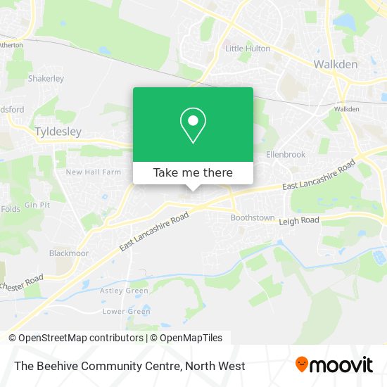 The Beehive Community Centre map