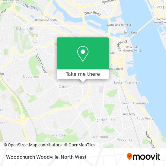 Woodchurch Woodville map