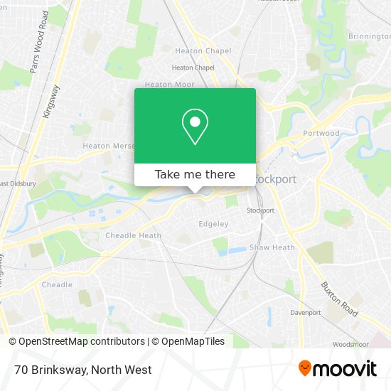 70 Brinksway map