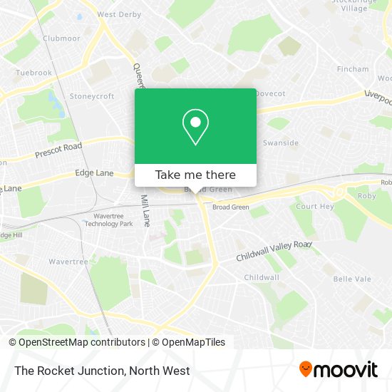 The Rocket Junction map