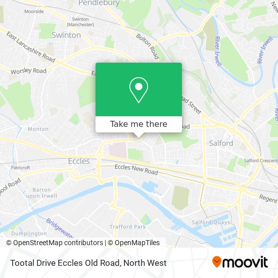 Tootal Drive Eccles Old Road map