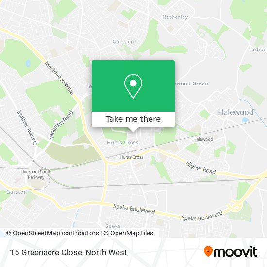 15 Greenacre Close map