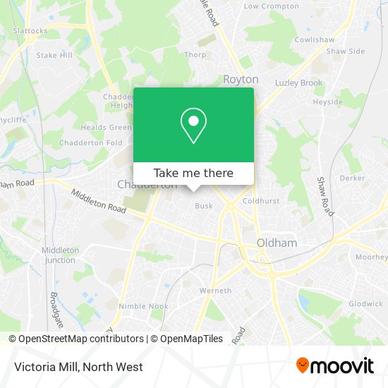 Victoria Mill map