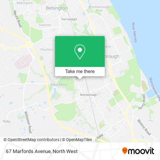 67 Marfords Avenue map
