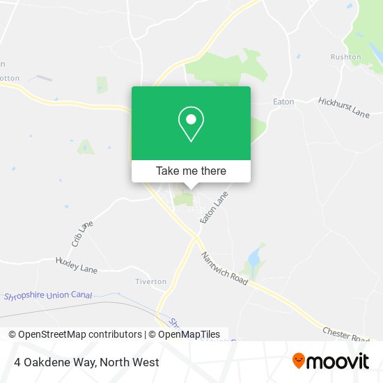 4 Oakdene Way map