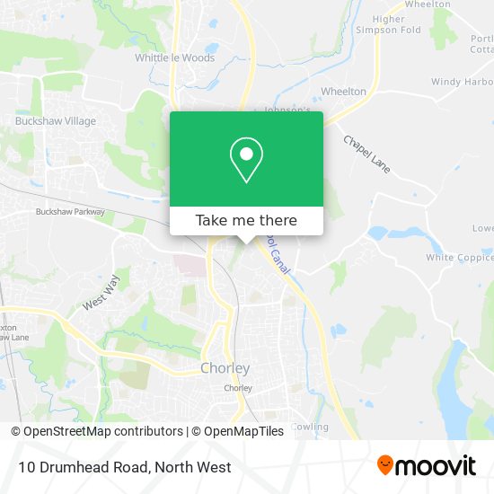 10 Drumhead Road map