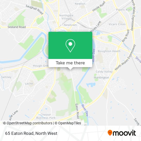 65 Eaton Road map