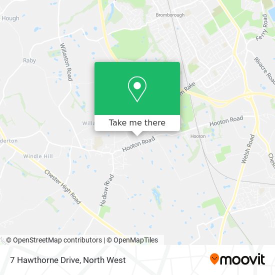 7 Hawthorne Drive map