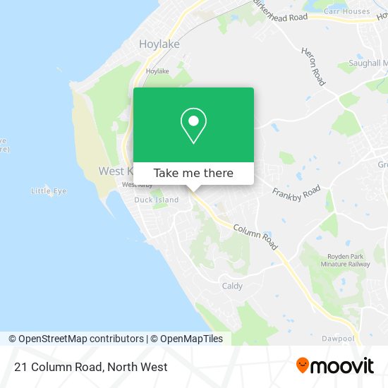 21 Column Road map