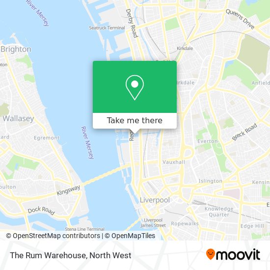 The Rum Warehouse map