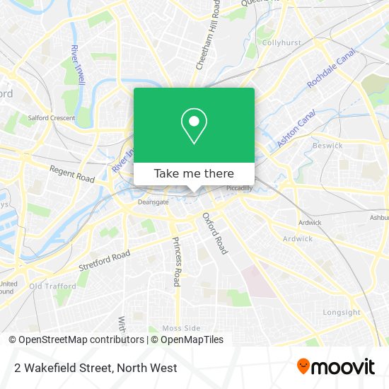 2 Wakefield Street map