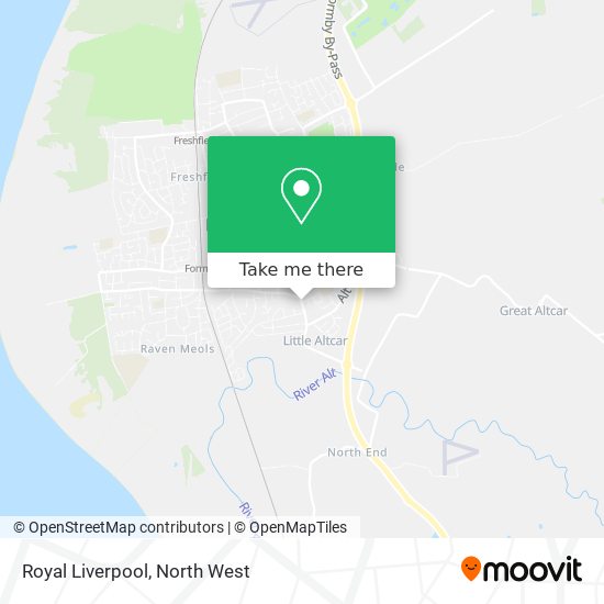 Royal Liverpool map