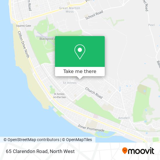 65 Clarendon Road map
