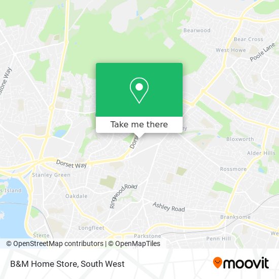 B&M Home Store map