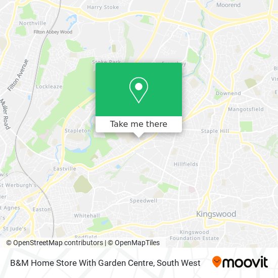 How To Get To Bm Home Store With Garden Centre In Bristol City Of By Bus Or Train
