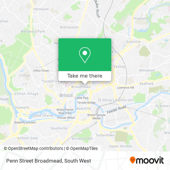 Penn Street Broadmead map