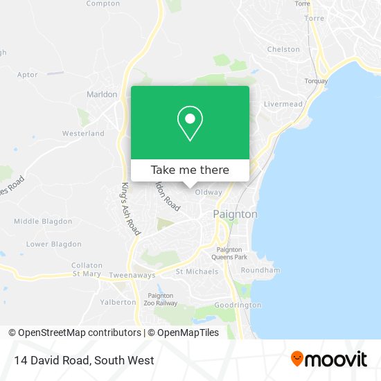 14 David Road map