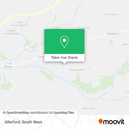 Allerford map