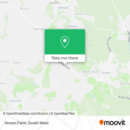 Noxon Farm map