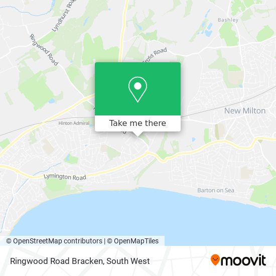 Ringwood Road Bracken map