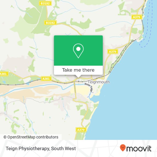 Teign Physiotherapy, 171 Bitton Park Road Teignmouth Teignmouth TQ14 9DQ map