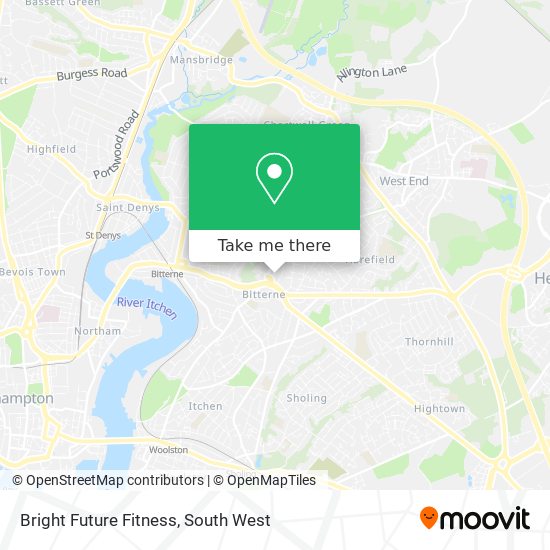Bright Future Fitness map