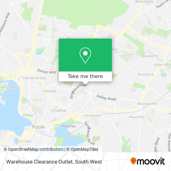 Warehouse Clearance Outlet map