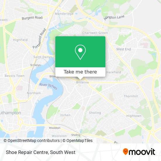 Shoe Repair Centre map