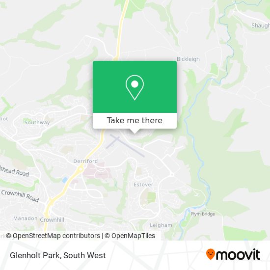 Glenholt Park map