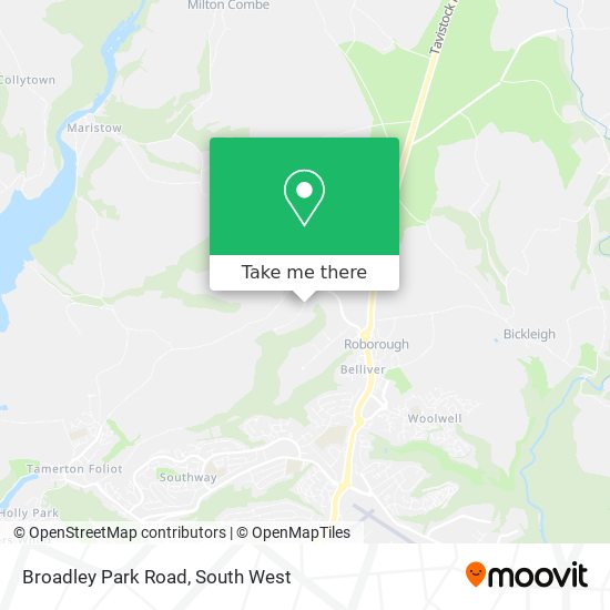 Broadley Park Road map