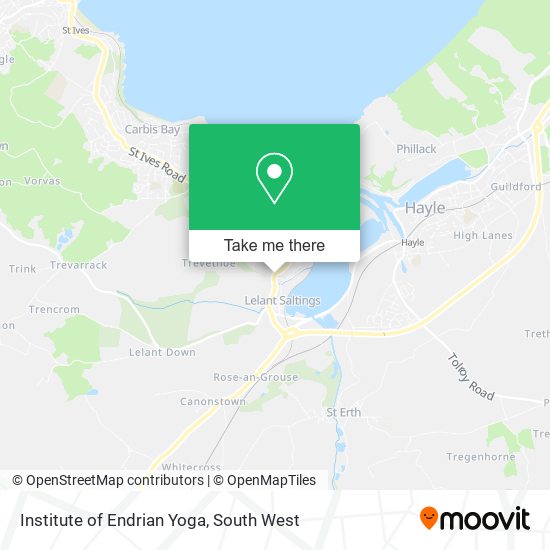 Institute of Endrian Yoga map