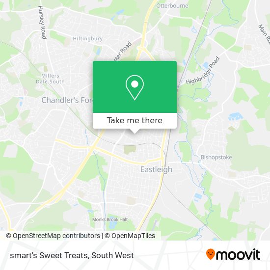 smart's Sweet Treats map