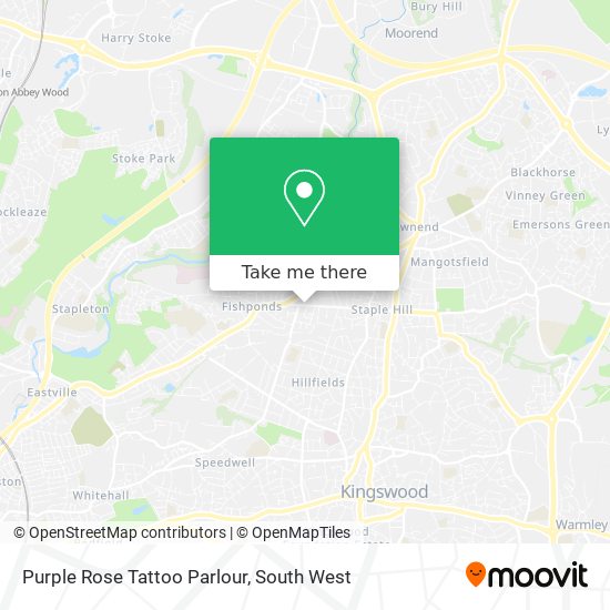 Purple Rose Tattoo Parlour map