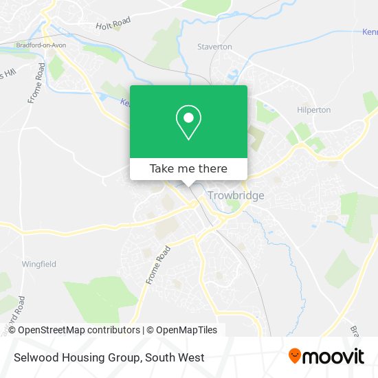 Selwood Housing Group map