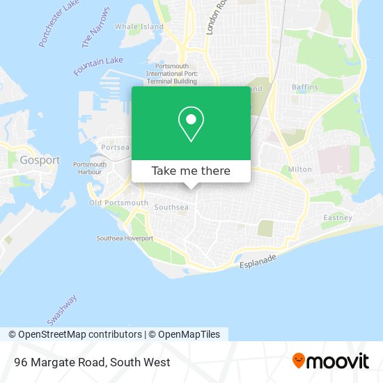 96 Margate Road map