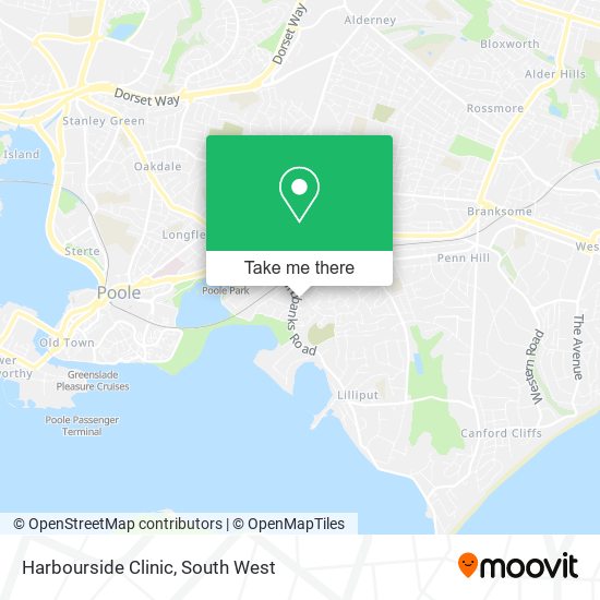 Harbourside Clinic map