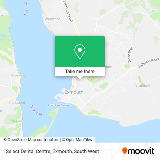 Select Dental Centre, Exmouth map