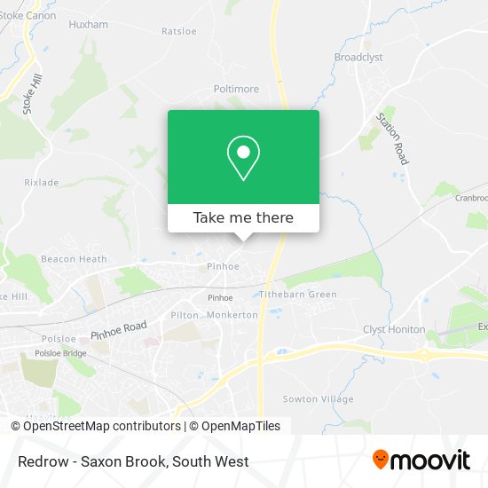 Redrow - Saxon Brook map