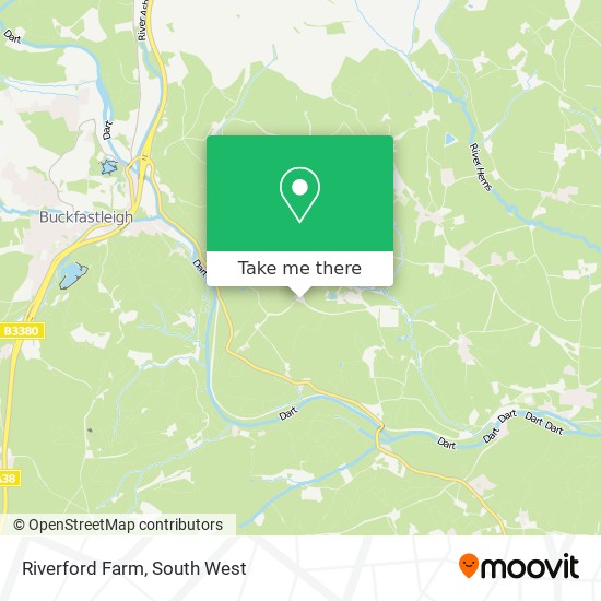 Riverford Farm map