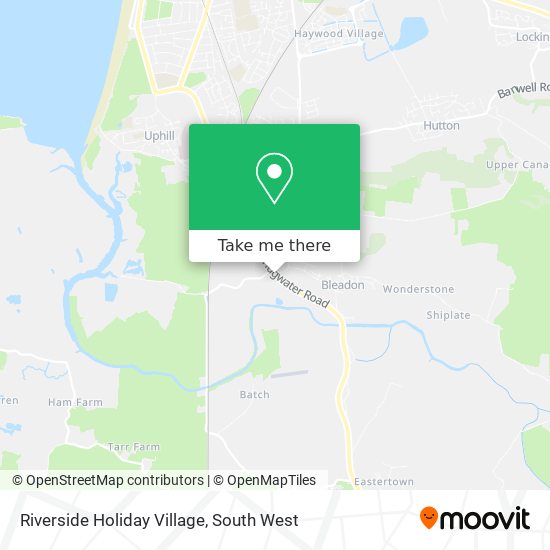 Riverside Holiday Village map