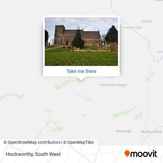 Hockworthy map