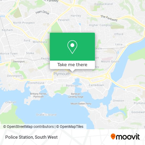 Police Station map