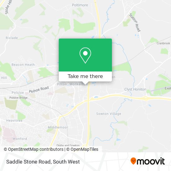 Saddle Stone Road map