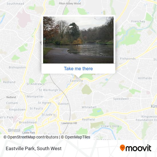 Eastville Park map
